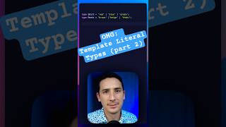 BONUS Template Literal Types part 2 typescript typescripttutorial coding programming [upl. by Berthold585]