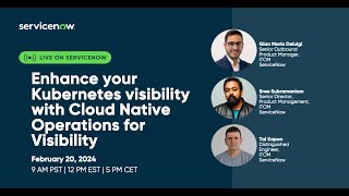 ITOM Visibility amp Cloud Accelerate Academy – Enhance your Kubernetes visibility with CNOV 20 [upl. by Narad]