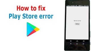 Fix Play Store show server error on android 5  6 [upl. by Iat]