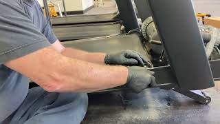 INSTALLING A WALK BELT ON LANDICE L7 TREADMILL [upl. by Rennat562]