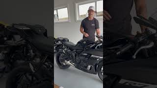 2024 Yamaha R7 Kelpi Customs Alpha Exhaust and headers No baffles [upl. by Liris827]