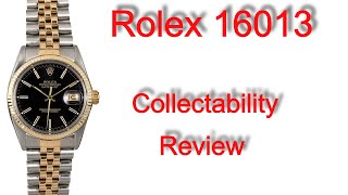 Rolex Datejust 16013 Review 1980s twotone elegance [upl. by Meras]