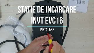 Instalarea statiei de incarcare EVC16 de la INVT [upl. by Stubstad]