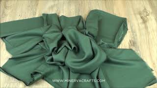 Plain Viscose Crepe Dress Fabric [upl. by Attenborough231]