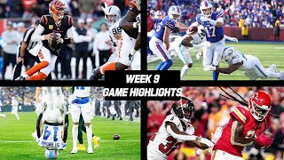 Every Week 9 Game Highlight [upl. by Pearce]