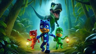 Catboy amp Gekko Visit Dinosaur Park Catboys Life Story  PJMASKS 2D Animation  Patrol Dreams TDC [upl. by Nagad]