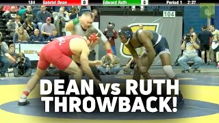 Freshman Gabe Dean Beats 2x NCAA Champion Ed Ruth In The Southern Scuffle Finals [upl. by Yrrad]