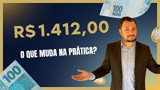 Salário mínimo 2024  R 141200  Como fica pra você [upl. by Ybba]