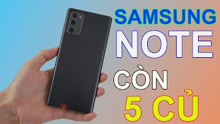 SAMSUNG NOTE 20  điện thoại dòng note nhiều điểm chê nhất [upl. by Rednael]