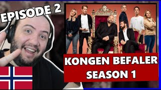 Kongen Befaler Norwegian Taskmaster S01Episode 2 Utlendings Reaksjon 🇳🇴 Nordic REACTION [upl. by Shalna]