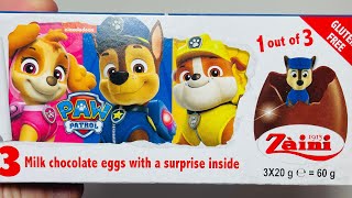 PAW PATROL SURPRISE EGGS SATISFYING ASMR [upl. by Philps]