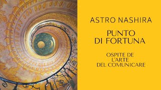 PUNTO DI FORTUNA  Astro Nashira nel salotto quotLarte del comunicarequot di Claudia Baldini [upl. by Semadar]