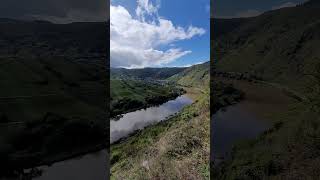 Hiking on the Calmont Klettersteig along the Moselle river germany travel hiking [upl. by Ayle]