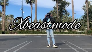 Blueface amp og Bobby billions  outside  danced by XBeastMode [upl. by Fauman832]