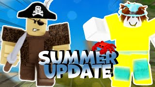 SUMMER UPDATE in Booga Booga REBORN [upl. by Lleznod]