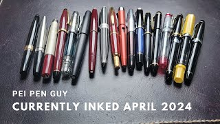 Currently Inked April 2024 A Problematic ink [upl. by Imit]