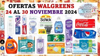 Plan de Ofertas Walgreens 👉🏻112424 al 113024 [upl. by Osgood]