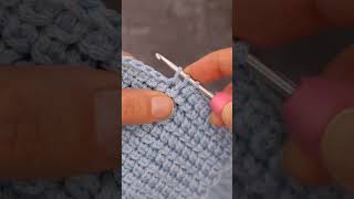 Crochet stitch غرزة كروشيه crochetlove crochet knitting كروشيهcrochet stitch newcrochet غرزه [upl. by Goldshell]