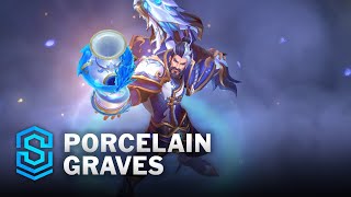 Porcelain Graves Skin Spotlight  PreRelease  PBE Preview  League of Legends [upl. by Vilberg640]