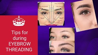 ಐಬ್ರೌಸ್ ಮಾಡುವಾಗ ತಿಳಿದುಕೊಳ್ಳಬೇಕಾದ ಅಂಶಗಳು  Tips for during eyebrows threading [upl. by Eelarol]