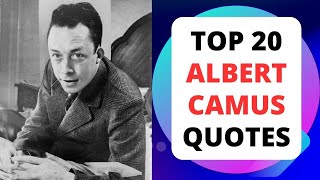 Top 20 Albert Camus Quotes Author of The Stranger  Inspirational DailyQuotes [upl. by Resee782]