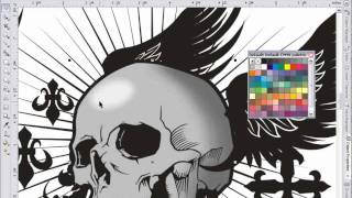 Drop Shadow Effects in CorelDRAW Tutorial [upl. by Delmer]