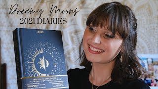 DreamyMoons 2021 Diaries by Annie Tarasova  First Impressions  Year of Growth Book amp Daily Planner [upl. by Sibbie]