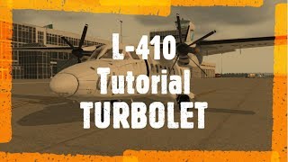 LET L410 Turbolet  Tutorial and Demo Flight X Plane [upl. by Negiam]