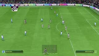 FC 24 Gameplay  Brighton vs Tottenham  Premier League  20242025 [upl. by Rachelle]