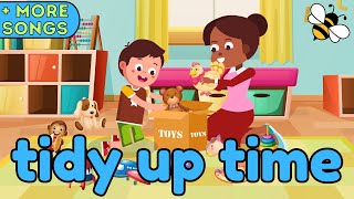 Tidy Up Time Kids Song Collection  Tidy Kids [upl. by Neyut228]