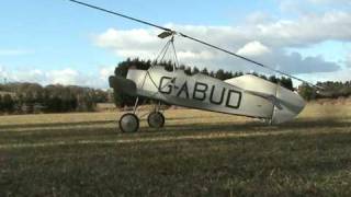 Model Autogyro14 scale Cierva C19 Mk IV rotor spin up test [upl. by Edana]