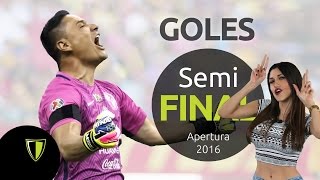 GOLES de las Semifinales  Liga Mx AP 2016 [upl. by Bores]