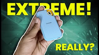 Sandisk Extreme Portable SSD Unboxing  Speed Test ssd usb3 sandiskpendrive extreme 2tb drive [upl. by Meece442]