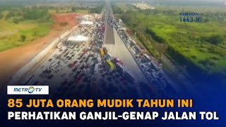 Catat GanjilGenap Berlaku di Tol saat Mudik [upl. by Kcirdneked132]