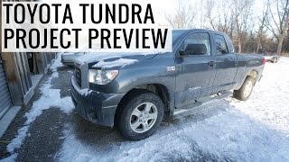 Toyota Tundra Project Unveiled [upl. by Sema900]