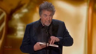 Al Pacino Responds To Best Picture Presentation Controversy [upl. by Strep]