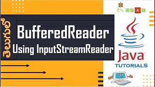 172user input using BufferedReader class in java tutorial in TELUGU [upl. by Ahrendt]