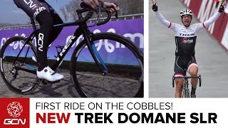 NEW Trek Domane SLR – GCNs First Ride [upl. by Leveridge]