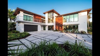 Sophisticated Modern Retreat in Pinecrest Florida  Sothebys International Realty [upl. by Adanar540]