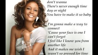 Whitney Houston Call You Tonight lyric video [upl. by Eden]