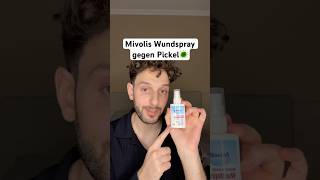 Wundspray gegen Pickel🦠hautpflege skincare skincaretrend mivolis wundspray zinksalbe [upl. by Orvie440]