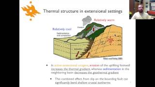 Geodynamics  Lecture 86 Thermal structure of active tectonic areas [upl. by Ahsiekram]