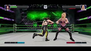 WWE Mayhem Gameplay  Versus Mode  Io Shirai vs Natalya [upl. by Sussi]