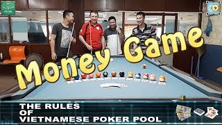 The Rules of Poker Pool  Money Game at VTC Billiard Club in Hanoi Vietnam [upl. by Wendalyn]