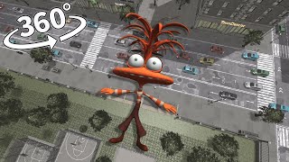 Inside Out Anxiety appear in the city 360˚ VR [upl. by Sillig]