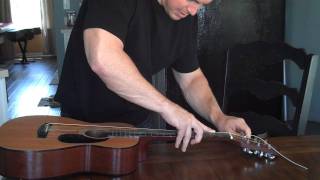 How to String an Acoustic Guitar [upl. by Elnore]