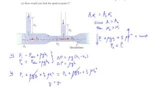 Chapter 11 Example 11 The Venturi Meter [upl. by Anu]