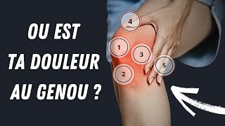 😣Pourquoi votre genou vous fait mal Types de douleur au genou selon lemplacement et la description [upl. by Ocirred]