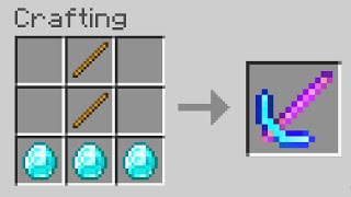 Minecraft But Crafting Is Upside Down [upl. by Mears]