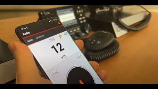 Setting up your Icom ICM510 Marine VHFDSC Radio for Smartphone Control [upl. by Terencio]